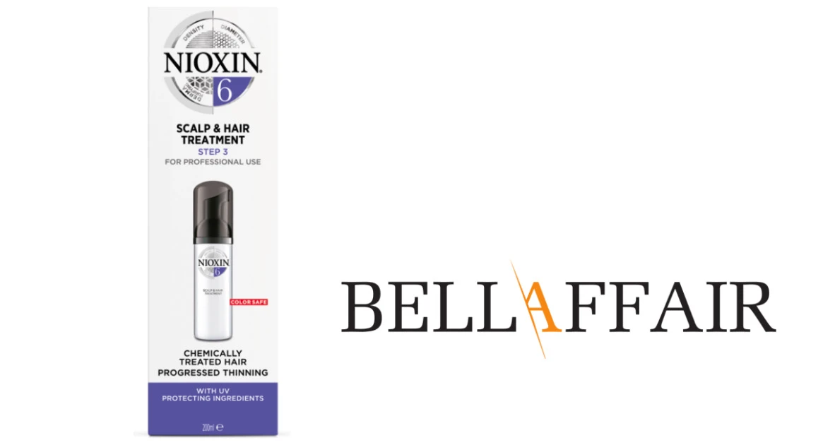 Nioxin System 6 Traitement Cuir Chevelu & Cheveux