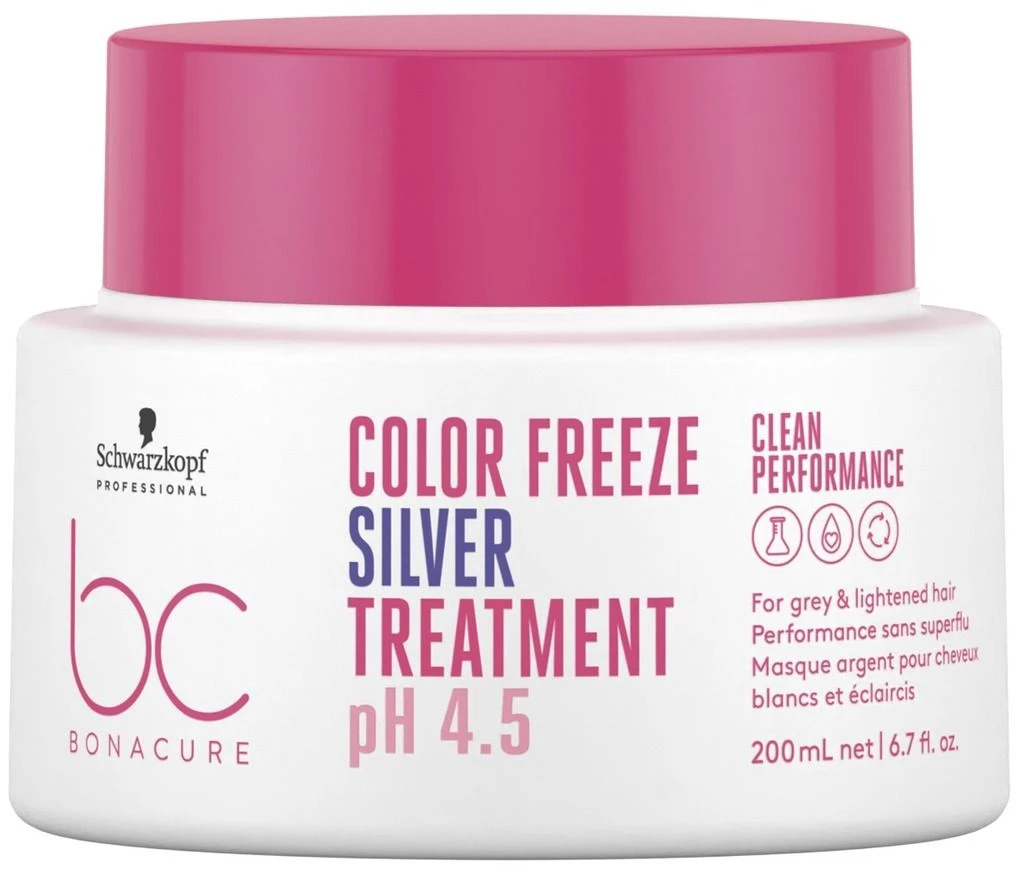 Schwarzkopf BC Bonacure Color Freeze Masque Argent Pour Cheveux Blancs Et éclaircis