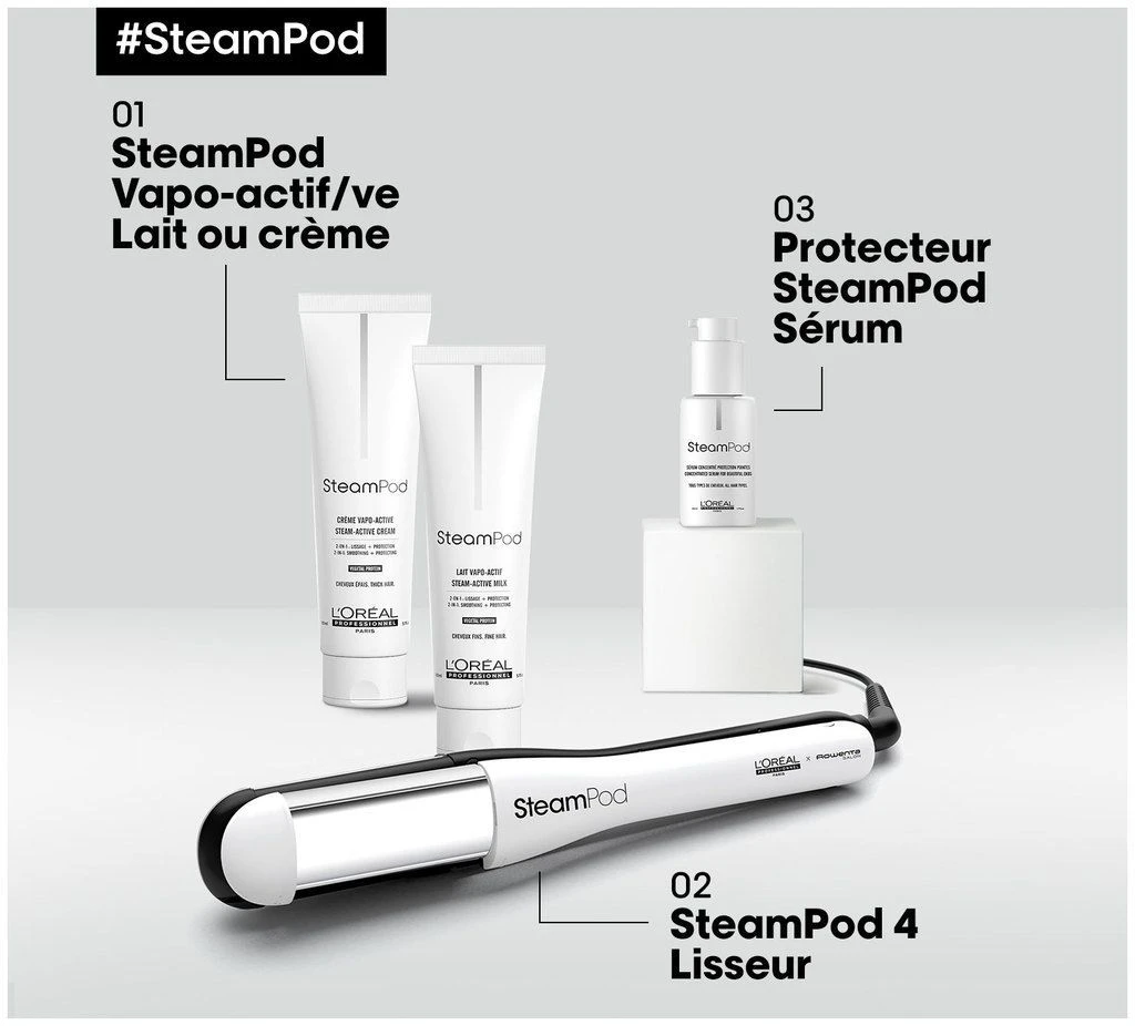 L'OrĂ©al Steampod 4.0 Lisseur Professionnel Tout-en-un â Image 14