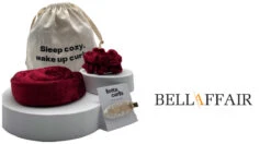 Lotta Curls Ruban De Curling Sans Chaleur Bordeaux Red