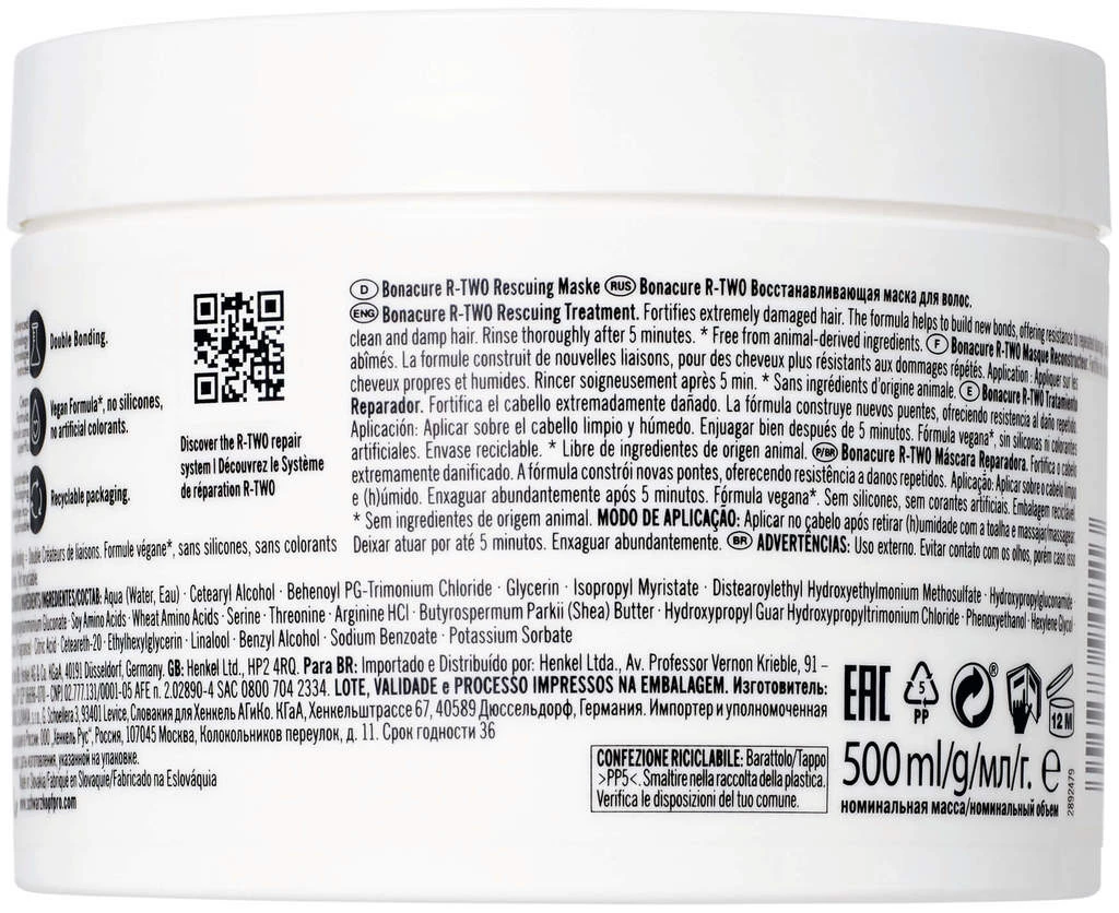 Schwarzkopf Bonacure R-TWO Rescuing Treatment â Image 8