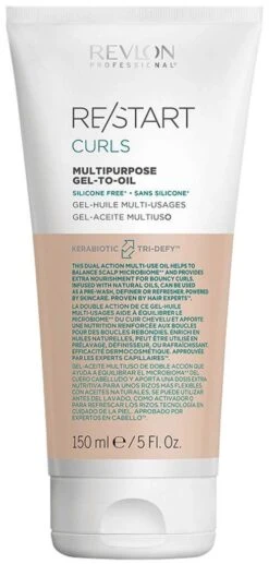 Revlon Professional Re/Start Curls Multipurpose Gel To Oil
