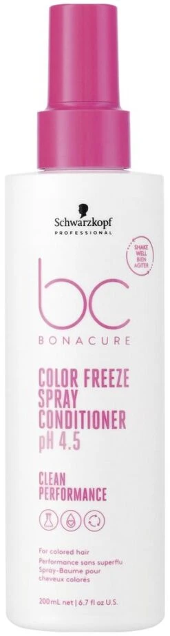 Schwarzkopf BC Bonacure Color Freeze Spray Baume Pour Cheveux Colorés