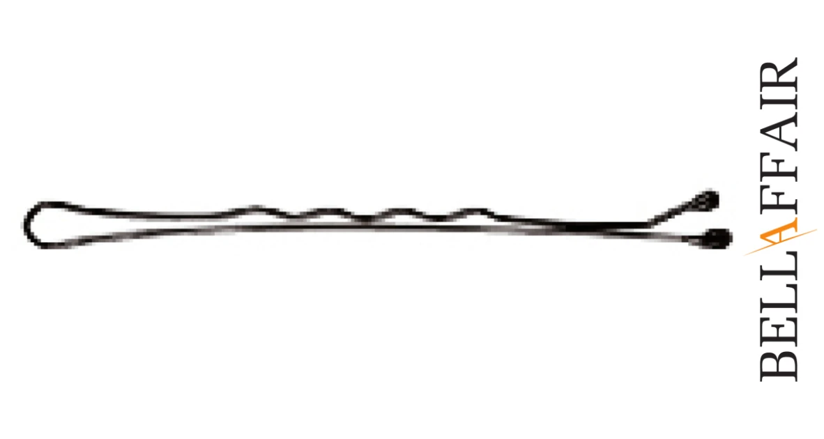 Comair Pinces à Cheveux Pretty Fashion Ondulées 48mm 500 Pc