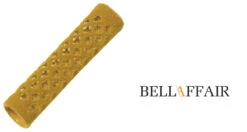 Comair Bigoudis Métalliques Floqués Longs 12 Pc