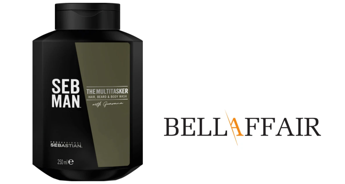 Sebastian Seb Man The Multitasker 3in1 Hair, Beard & Body Wash
