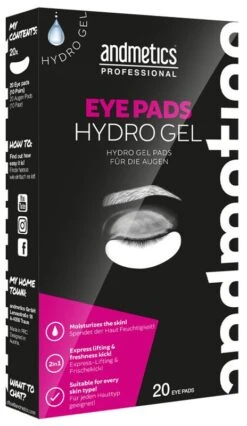 Andmetics Professional Pads Hydro Gel Pour Les Yeux