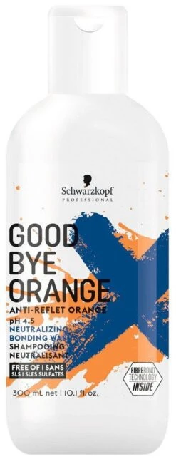 Schwarzkopf Goodbye Orange Shampooing Neutralisant Anti-reflet Orange